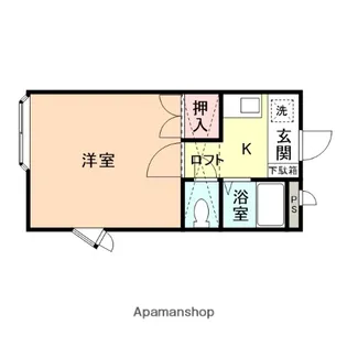 クレスト太閤山 参番館【205号室】の間取り