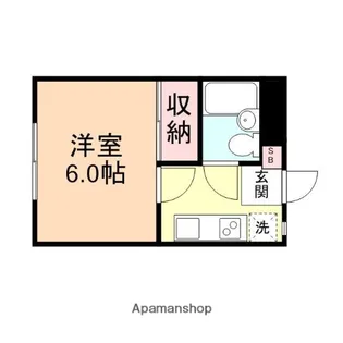 コーポ貴【210号室】の間取り