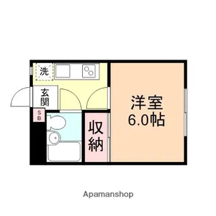 コーポ貴【105号室】の間取り