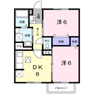 ウェルネスⅡ【1階】の間取り