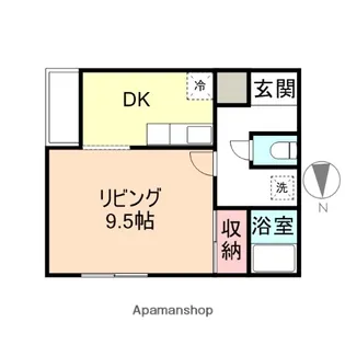 シルクモア【203号室】の間取り