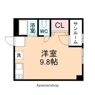 コーポ高橋【1階】の間取り
