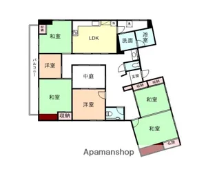 大井ビル【301号室】の間取り
