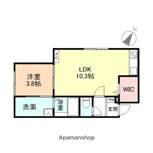 SPINEL【2階】の間取り