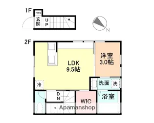 FIVE STAR【207号室】の間取り