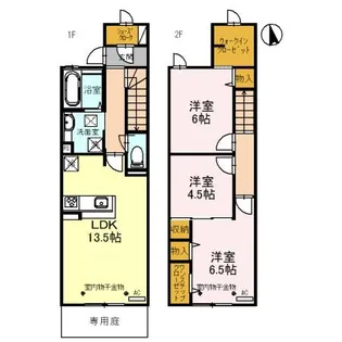 COCO泉【1階】の間取り