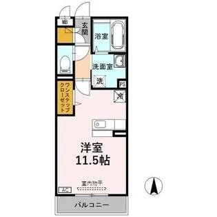 グラン・シエロJ【2階】の間取り