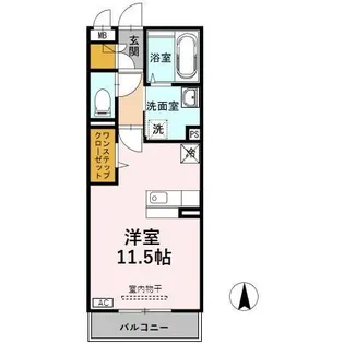 グラン・シエロJ【1階】の間取り