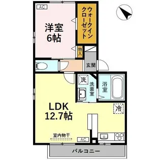 D-松村【2階】の間取り