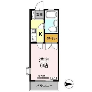 ハイツポエム【1階】の間取り