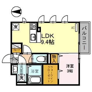セリシール大樹【2階】の間取り
