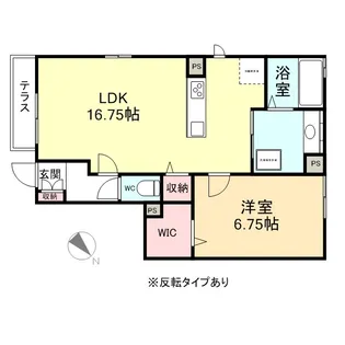 ルーチェ【1階】の間取り
