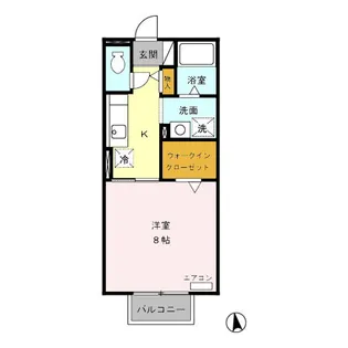 リエゾン B【2階】の間取り