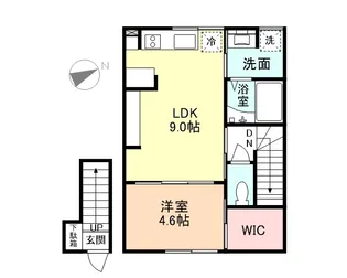 LAPIS CORAL【2階】の間取り