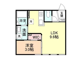INTEGRAL SORATO【1階】の間取り