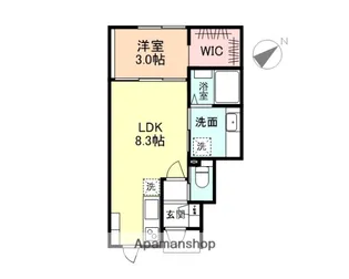 SOLANAⅡ【1階】の間取り