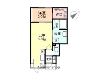 SOLANAⅡ【1階】の間取り