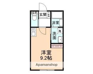 IRODORI B【1階】の間取り
