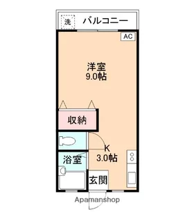 アルファハイム084【102号室】の間取り