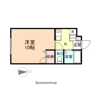 NEW STYLE【102号室】の間取り