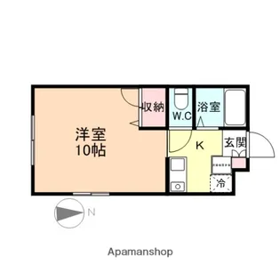 NEW STYLE【201号室】の間取り