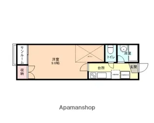 コーポ・アイズ【101号室】の間取り
