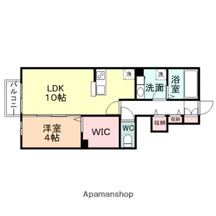 PLAZA下轡田【1階】の間取り