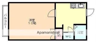 1Kの間取り画像