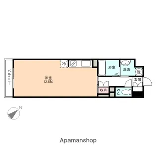 グランドパレス・アネックス【320号室】の間取り