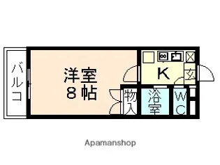 桑島ビルB【2階】の間取り