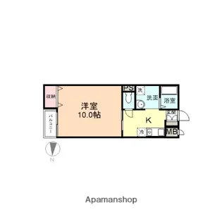 トランキーユ【103号室】の間取り