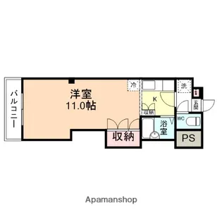 サンシャイン88 A棟【5階】の間取り