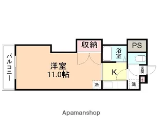 サンシャイン88 A棟【7階】の間取り