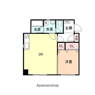 K’S HOUSE【303号室】の間取り