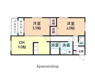 ドリーム8【3階】の間取り
