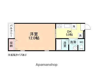 ハイツエミュ【201号室】の間取り