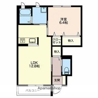 レゾナンス21 A【1階】の間取り