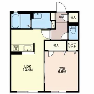 エステートⅠ【1階】の間取り