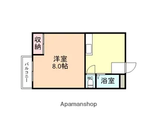 ケリー【2階】の間取り