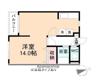 グリーンハイムユー&ユー【1階】の間取り