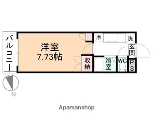 サンシャイン28【3階】の間取り