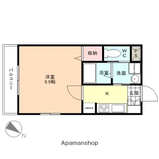 アトラスⅠ【1階】の間取り