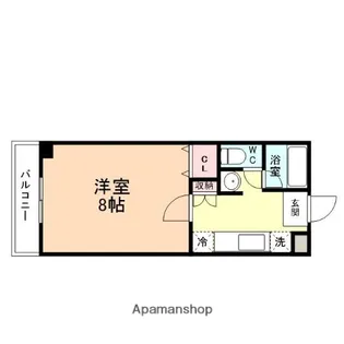 富山県富山市野々上【マンション】の間取り