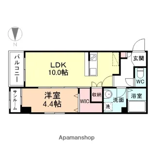 インターハイツ【2階】の間取り