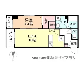 インターハイツ【2階】の間取り