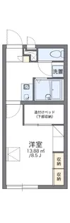 レオパレスMIRE Ⅱ【103号室】の間取り