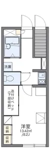 レオパレスカナルC【106号室】の間取り