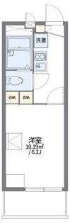 レオパレス相生【102号室】の間取り