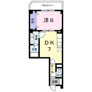 エヴァー・フォーレ【3階】の間取り