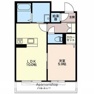シエロ【1階】の間取り